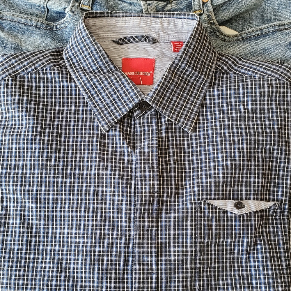 Report Collection Mens Button Down